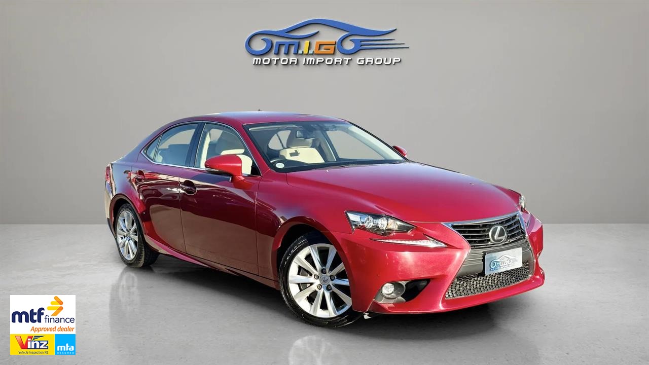 2016 Lexus IS 200t 2.0L 3YearWarrantyFree