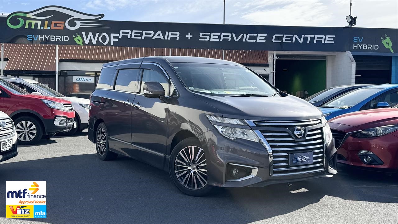 2017 Nissan Elgrand 250 HighWayStar S 3YearWarrantyFree