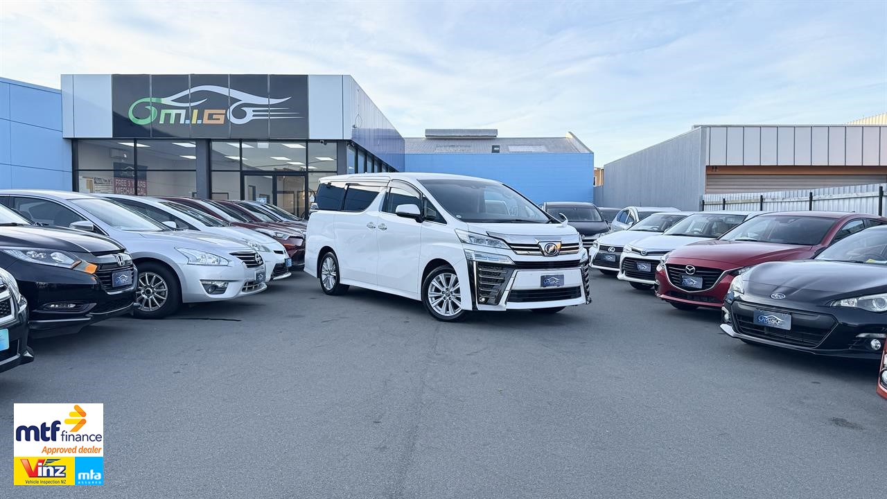 2019 Toyota Vellfire 2.5Z 8Seater 3YearWarrantyFree
