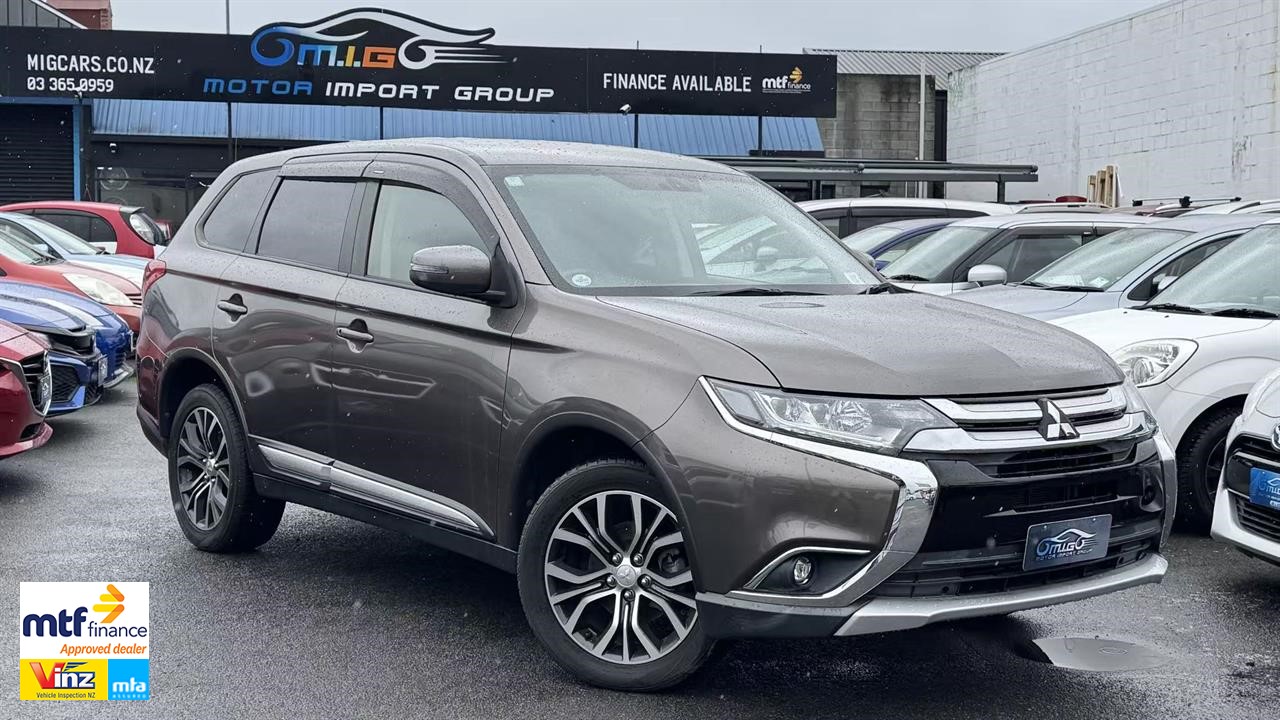 2017 Mitsubishi Outlander 20G 7Seater 3YearWarrantyFree